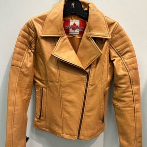 Classic leather Jacket Brown